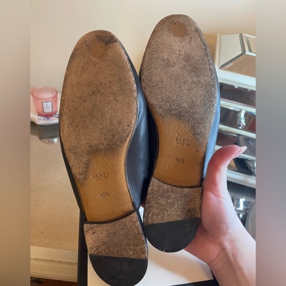 Authentic Gucci Black Loafer Size 41 1/2 (US 7.5) - Picture 9 of 10